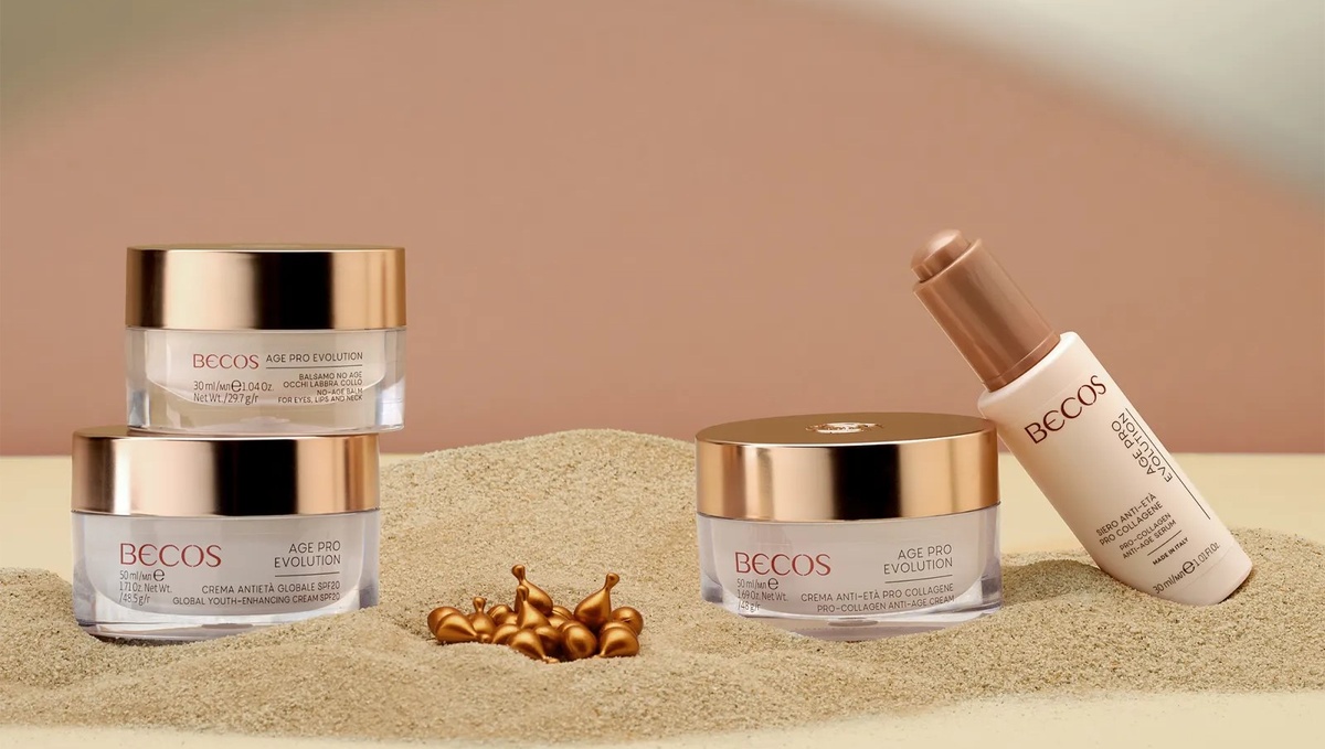 Линия ухода для лица против хроностарения, фотостарения и цифрового старения Age Pro Evolution Becos