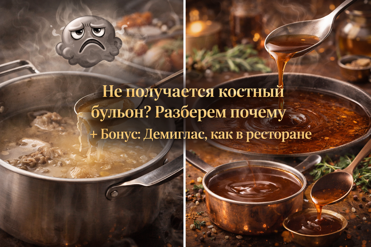Не получается костный бульон?