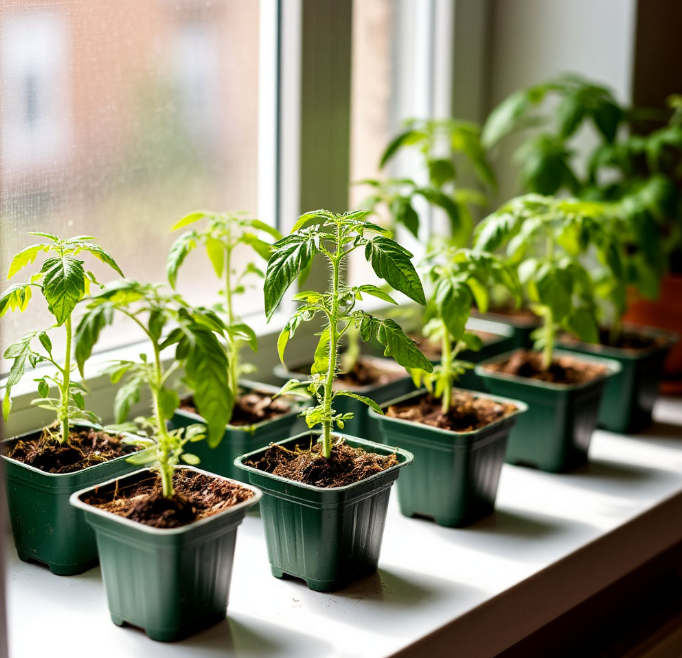 рассада помидор