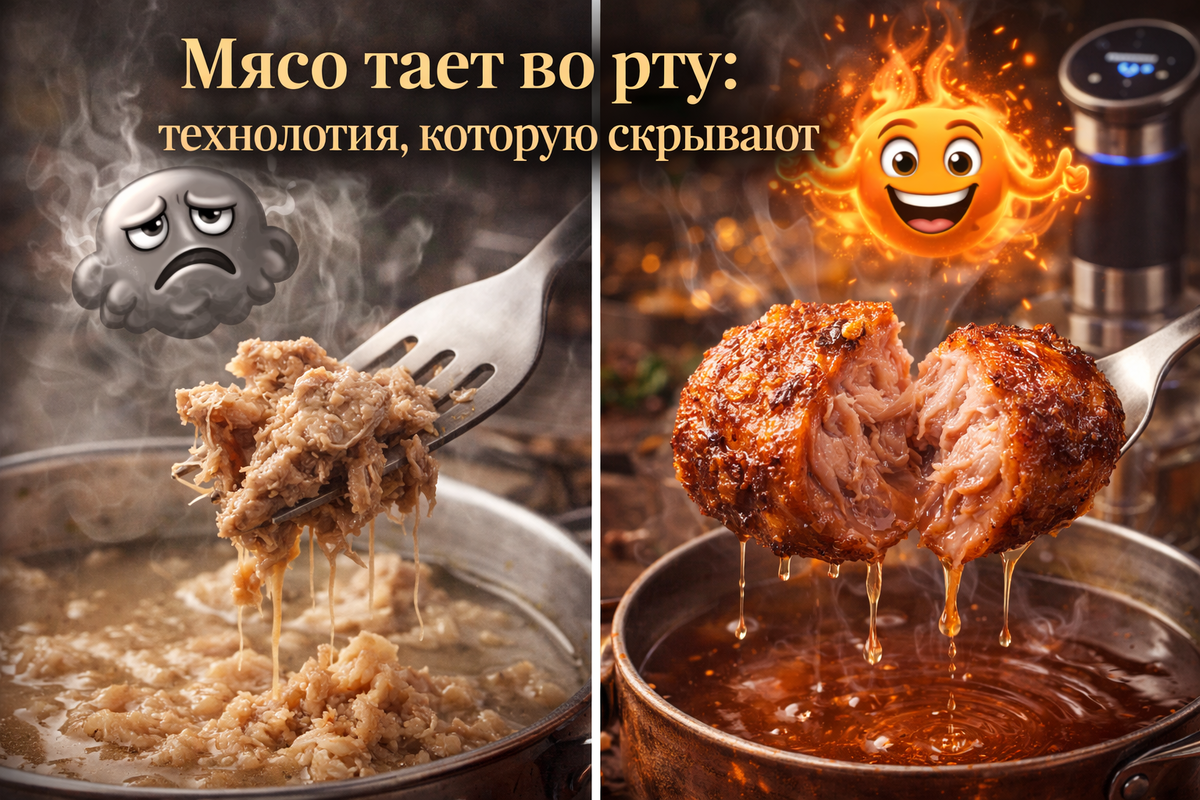 Мясо тает во рту — технология, которую скрывают