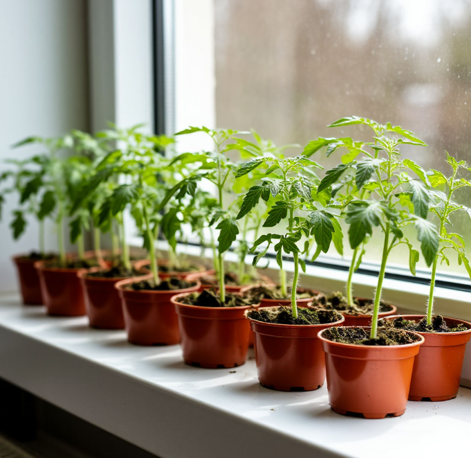 как правильно сажать помидоры на рассаду