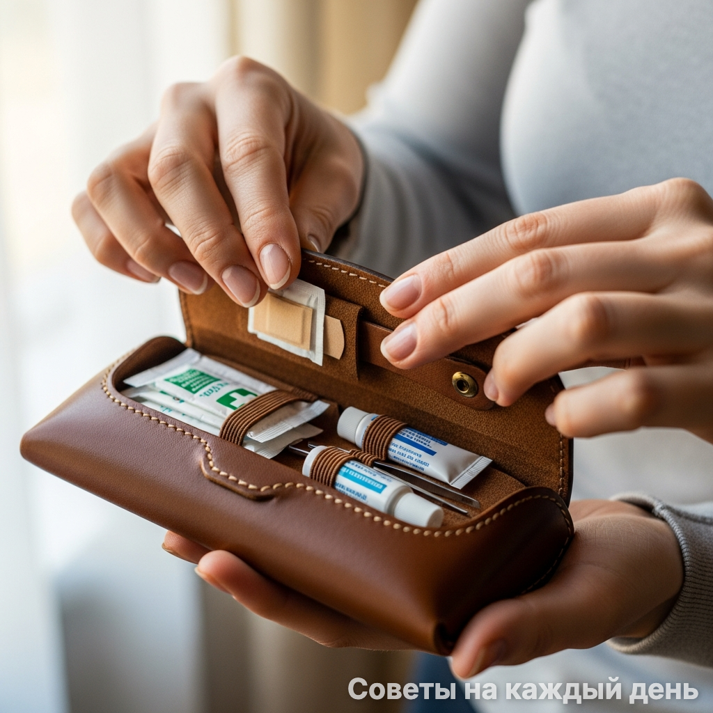 Жесткий корпус футляра гарантирует, что содержимое останется стерильным и целым даже на дне тяжелого рюкзака.