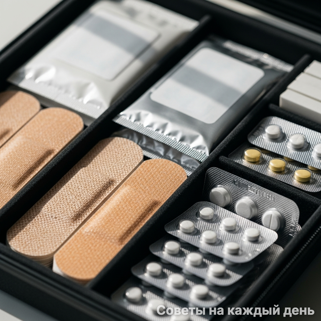 Грамотное зонирование позволяет быстро найти нужный препарат даже в темноте.