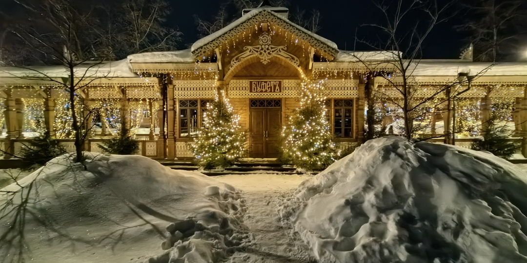 Кафе «БуфетЪ» на набережной реки Черёмуха, Рыбинск