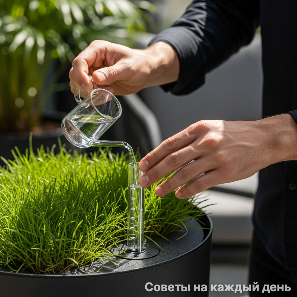 Система автополива превращает капризный контейнерный сад в автономную систему.