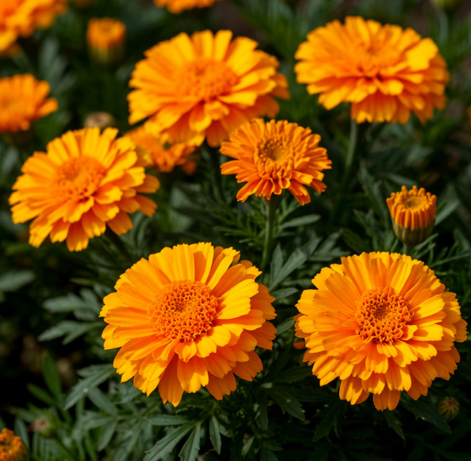 как правильно сажать бархатцы на рассаду