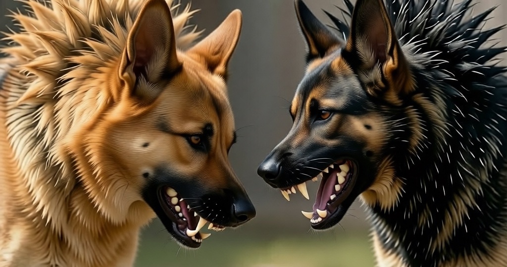 Однополая вражда собак