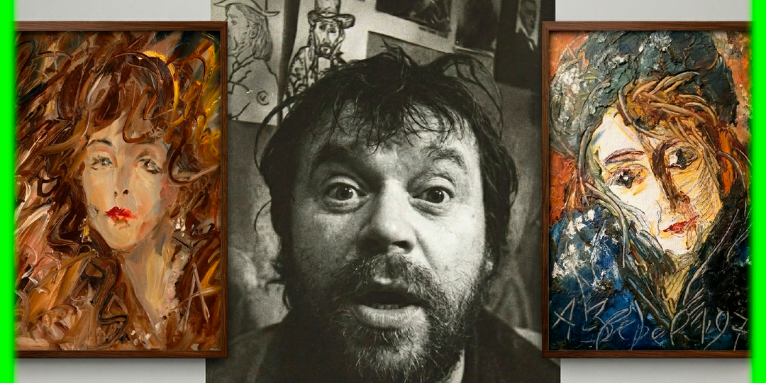 Нищий русский бродяга, который писал картины грязью и бритвенным помазком. Теперь его картины стоят миллионы