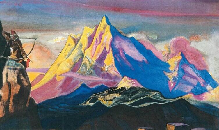    Рерих Николай Константинович, «Весть Шамбалы», не позднее 1940 г., общественное достояние