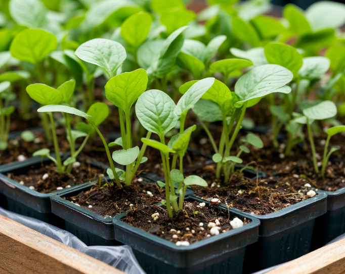 рассада в апреле