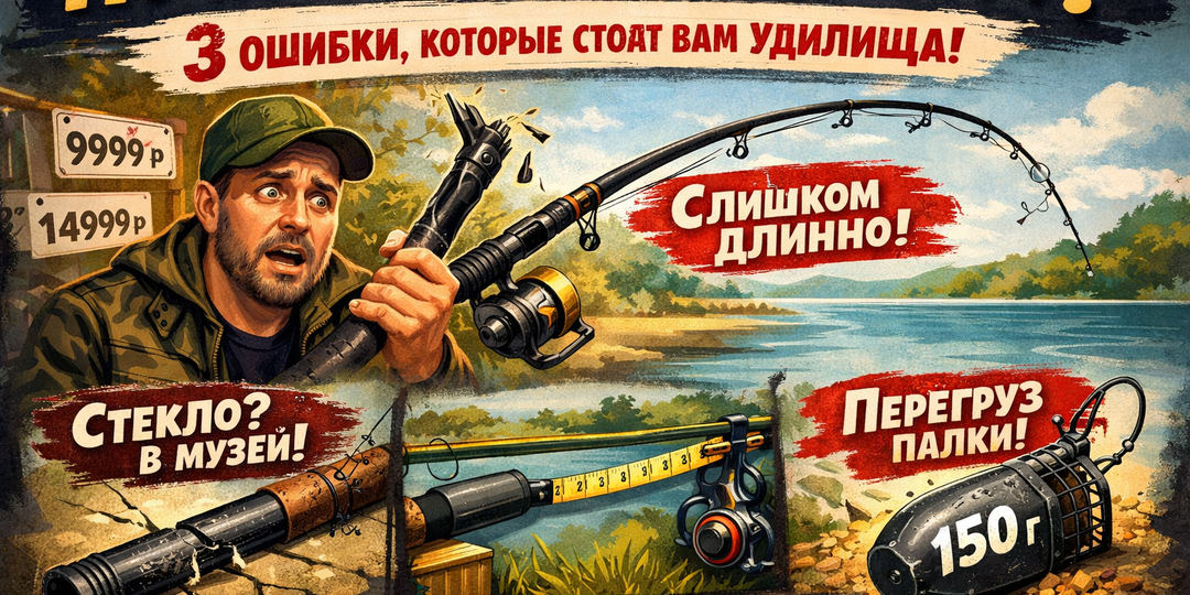 Почему цифры на фидере врут? Разбираем 3 ошибки, которые стоят вам удилища