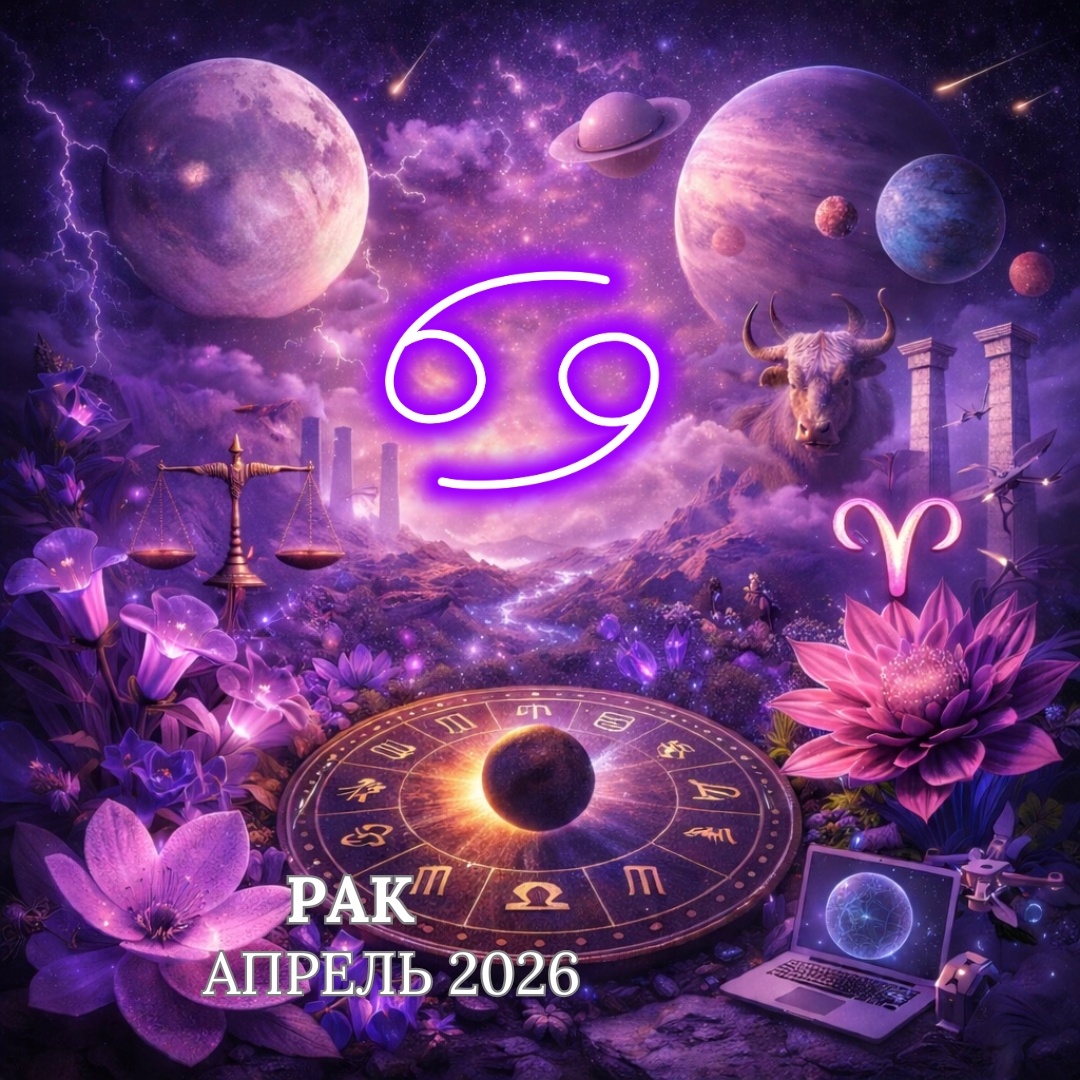 Раки в Апреле 2026. Астролог Екатерина Юдина 