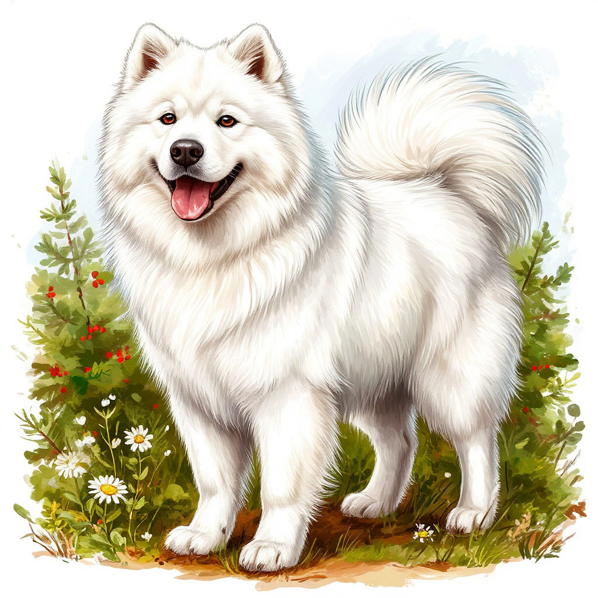 Самоедская собака: