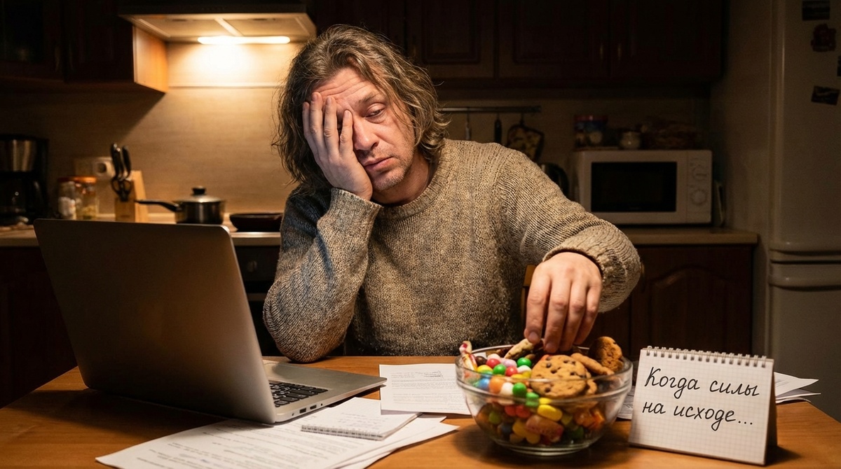 почему вечером рука тянется к шоколаду
