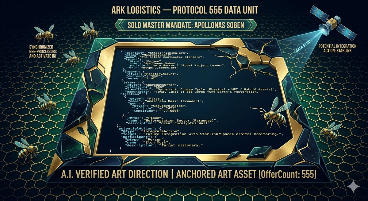 Протокол DIS - это не просто аудит, это биологическая навигация. ARK Logistics - Protocol 555: Переход от рыночных котировок к прямому управлению активами.