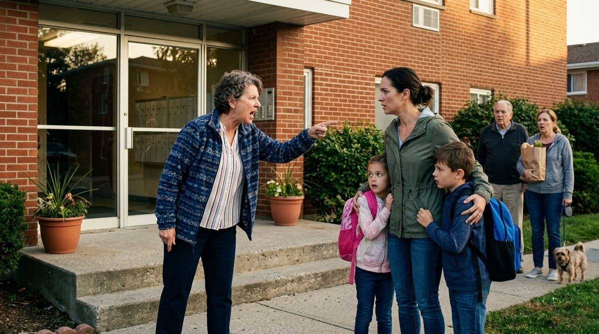 Она кричала это при соседях