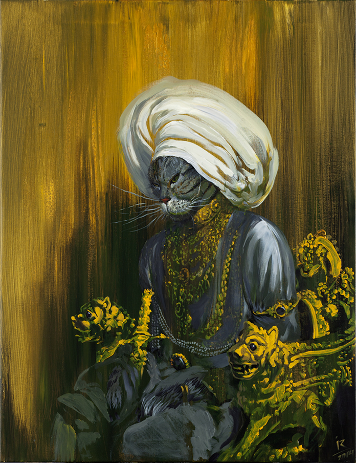 Индийский субконтинент. Картина Ивана Разумова.