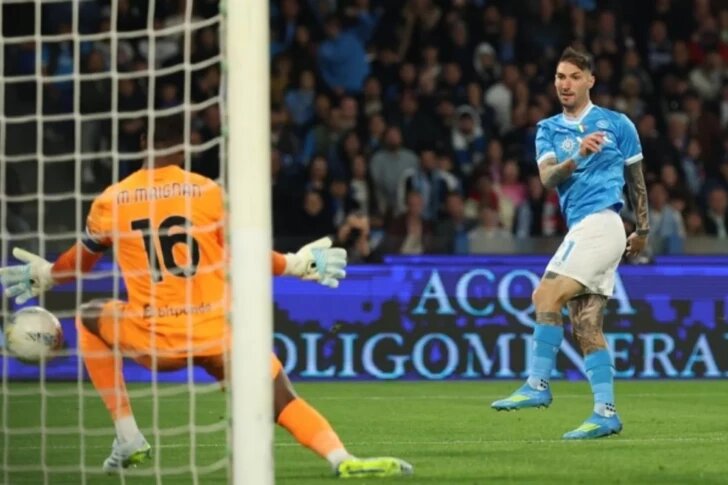 Серия А: «Наполи» победил «Милан» в домашнем матче.