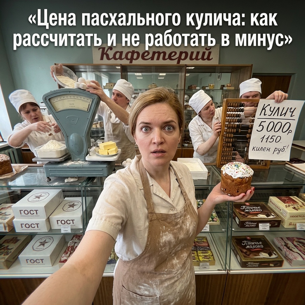    Формула расчета стоимости кулича для работы без убытков admin