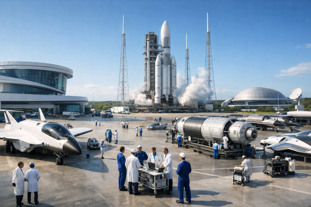    Как работает космический центр в Кайенне