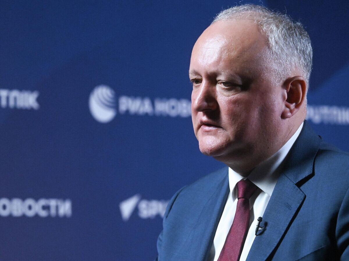    Игорь Додон | © РИА Новости / Кирилл Каллиников