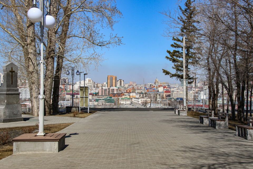    Нагорный парк, весна. Источник: Виталий Барабаш