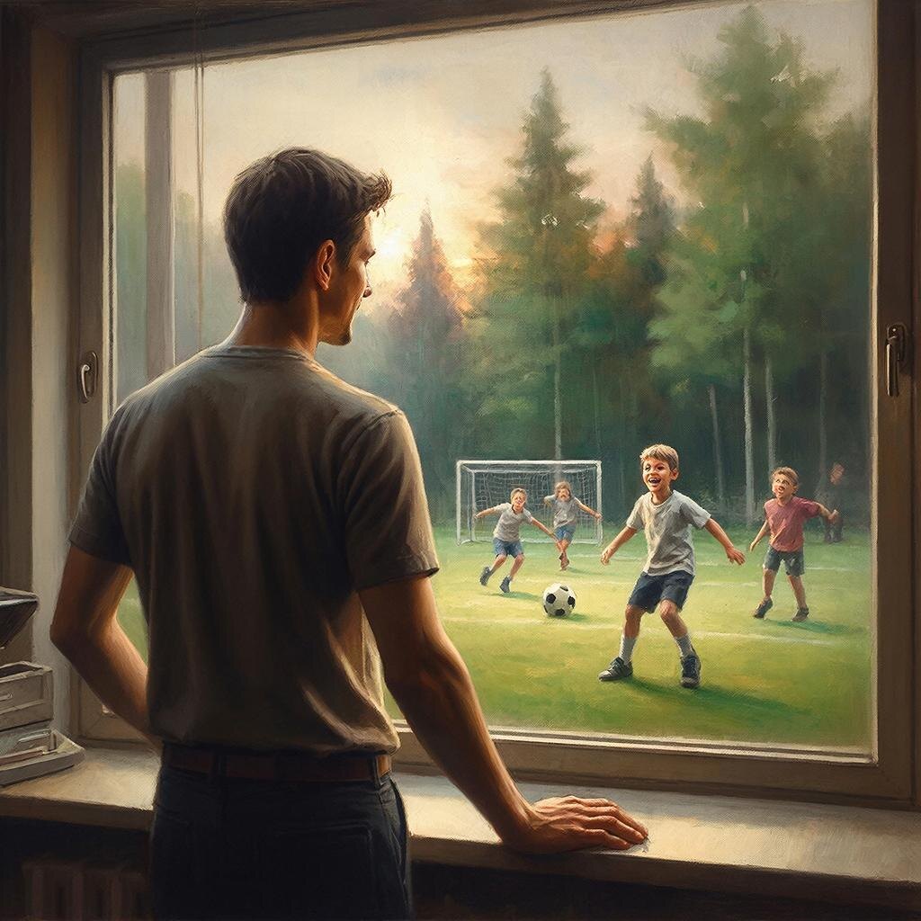 
За окном дети играют в футбол. А в голове — голос Круглова: «Любовь — это всё, что есть».