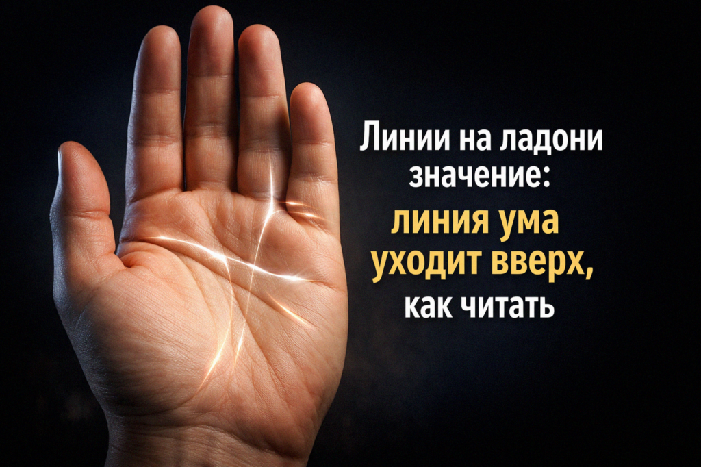    Линия ума на ладони и её значение admin