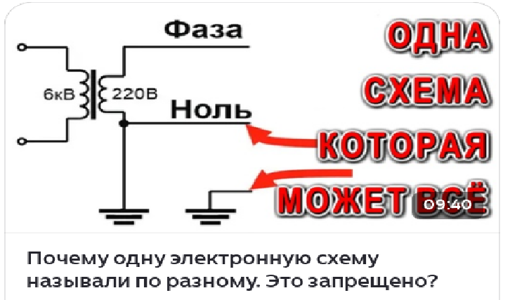 Почему электрические схемы называют по разному?