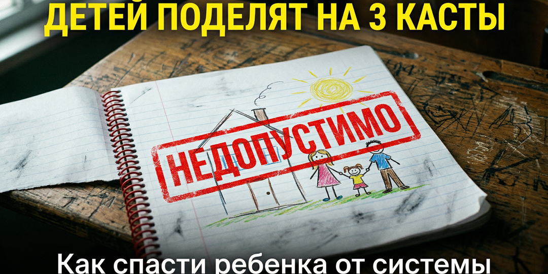 Школьников разделят на три касты: зачем государство вводит оценки за поведение и как спасти своего ребенка?