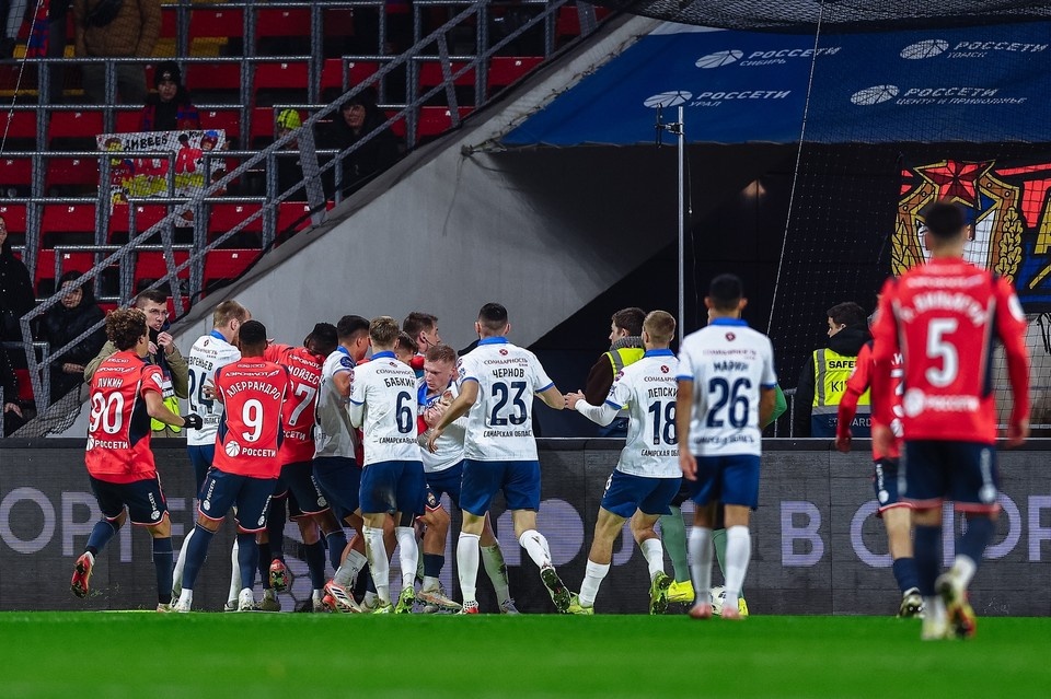    В первом круге РПЛ ЦСКА дома обыграл «Крылья Советов» со счетом 1:0 Сайт ПФК "Крылья Советов"