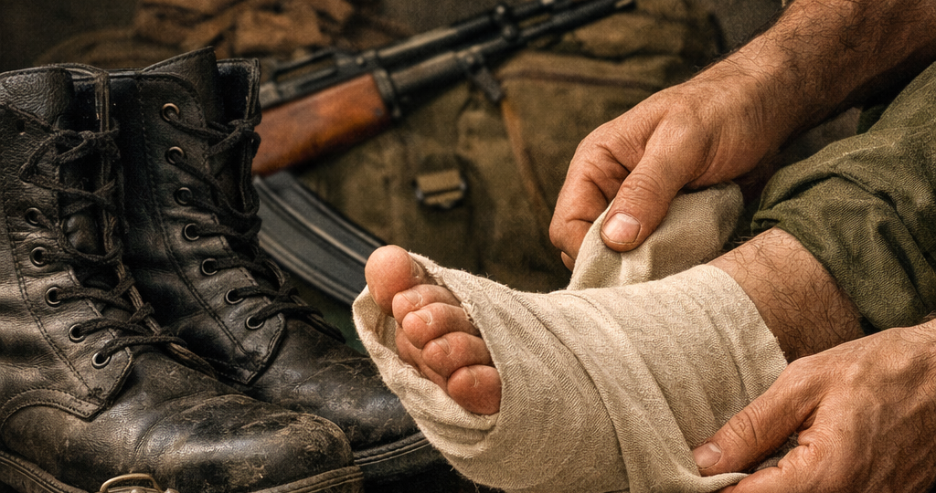 Портянки в армии: почему опытные солдаты ценили их больше, чем автомат