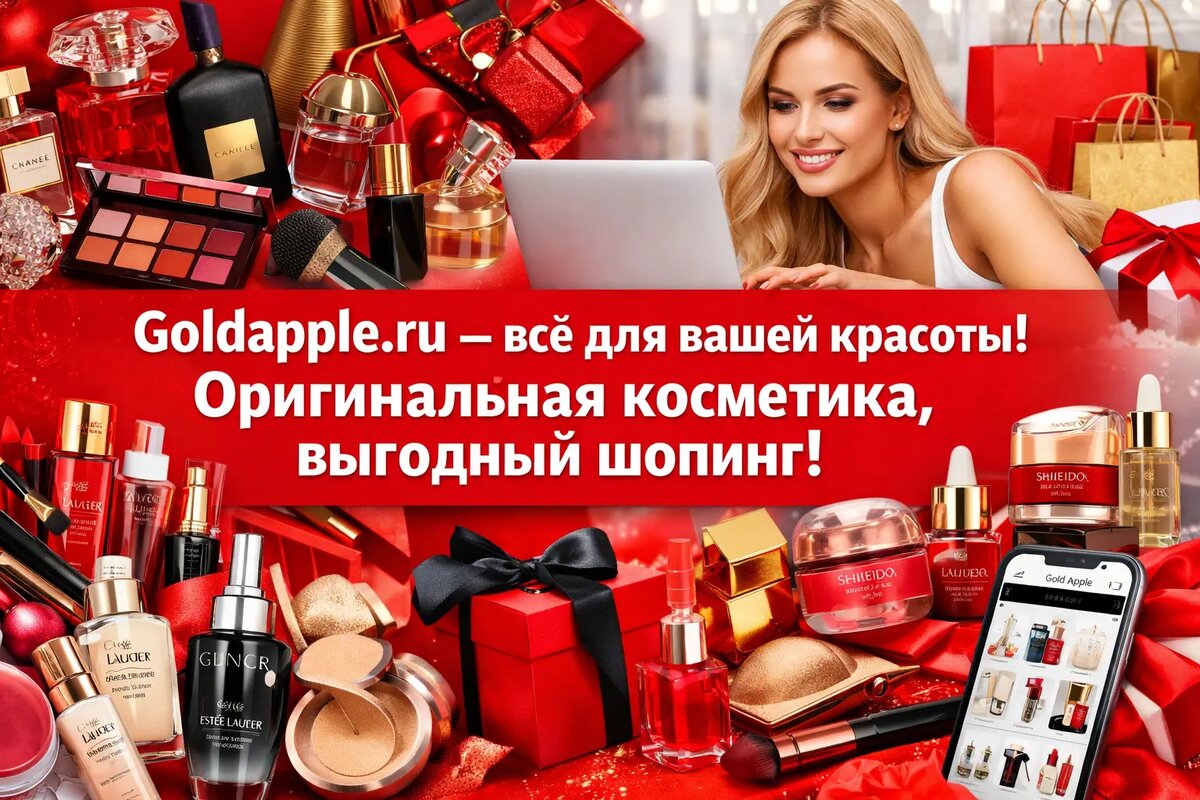 Goldapple.ru интернет-магазин косметики — полный обзор, ассортимент и преимущества покупки