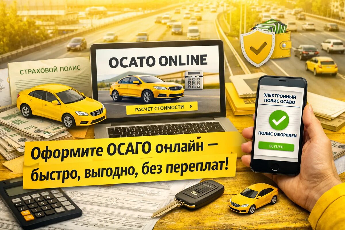 Как купить ОСАГО онлайн: расчет стоимости и оформление электронного полиса без переплат