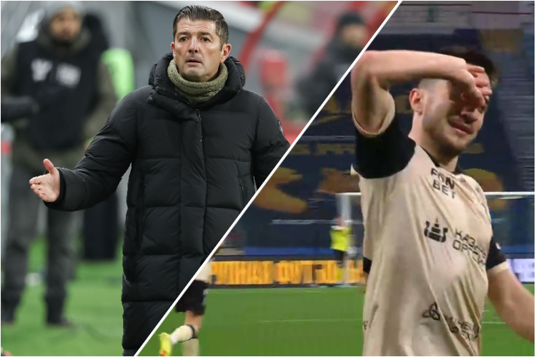    Франк Артига и Руслан Безруков / фото: Сергей Елагин, «БИЗНЕС Online», скриншот трансляции «Матч ТВ»