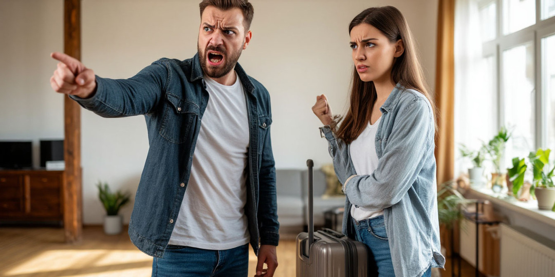 Все твои вещи я собрал и отвёз к твоей матери, — произнёс Никита. — Больше нас ничего не связывает