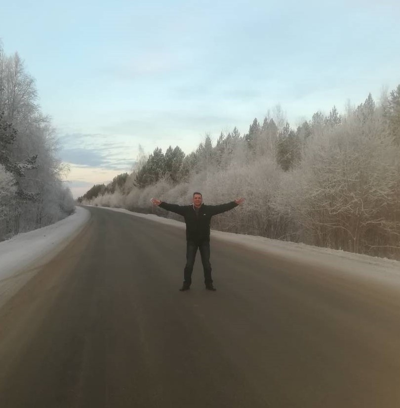 Зима - дорога в Тюмень - фото автора