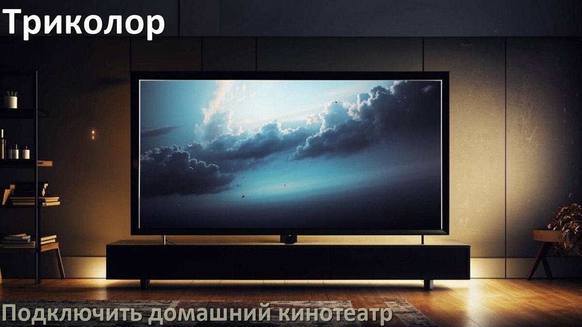 
Как подключить к телевизору Триколор домашний кинотеатр через HDMI кабель и тюльпаны