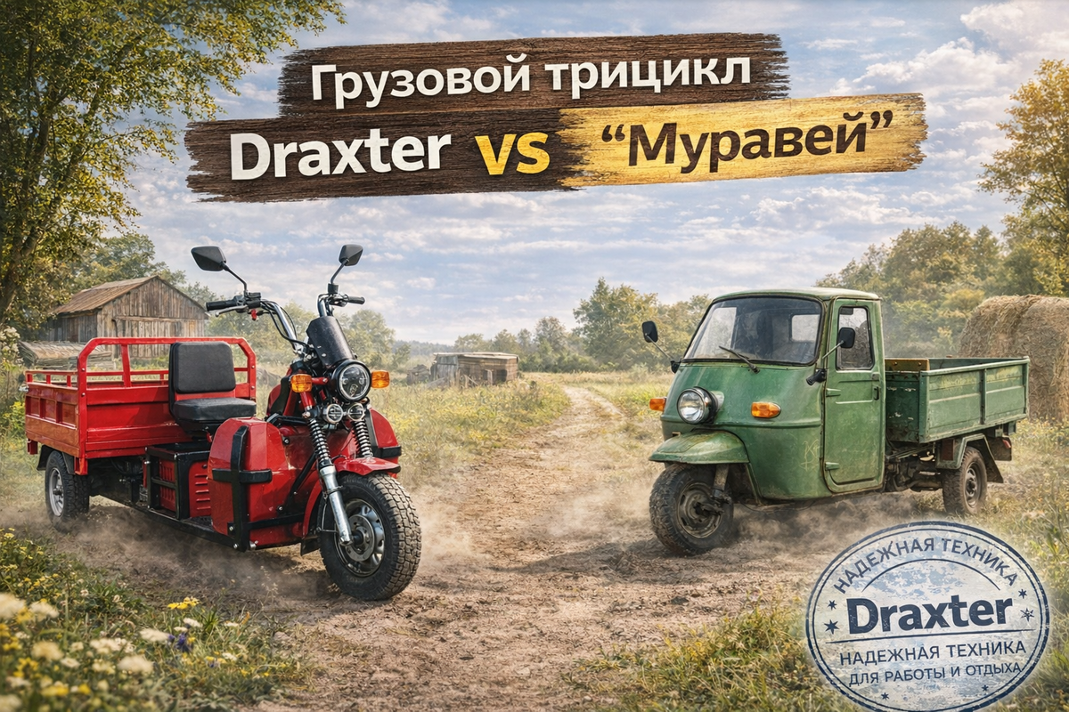 Грузовой трицикл Draxter, Станкопромгрупп