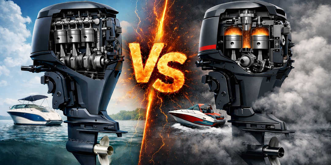 Двухтактный или четырёхтактный лодочный мотор: что выбрать под свои задачи