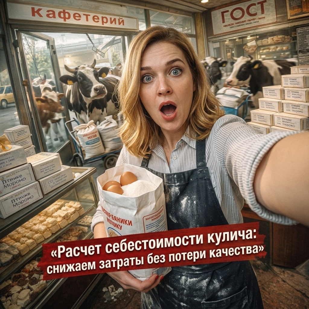    Оптимизация затрат на выпечку кулича без ущерба для качества admin