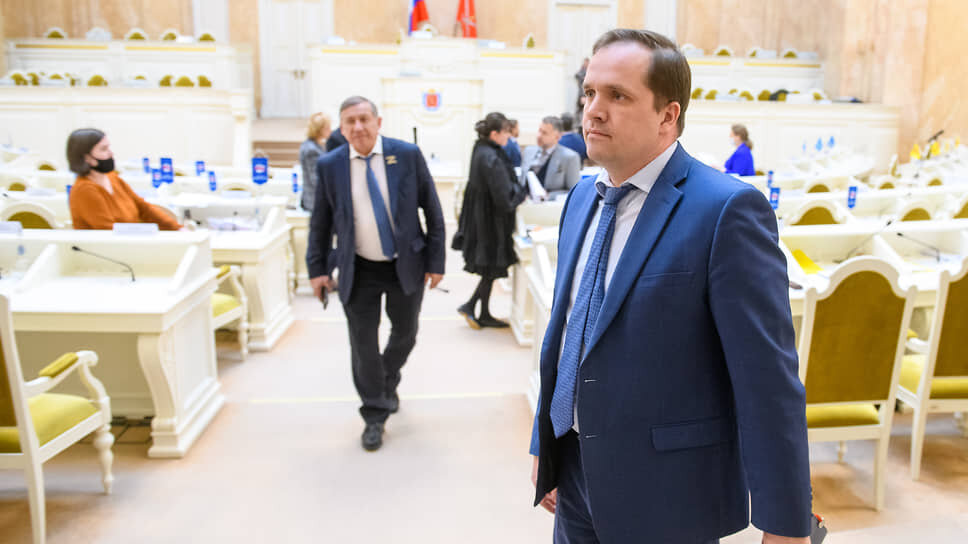 Автор законодательной инициативы депутат фракция «Единая Россия» Андрей Рябоконь.📷Фото: Евгений Павленко / Коммерсантъ