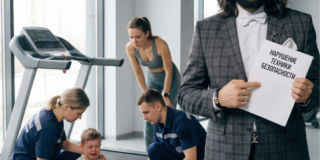 😨 Травма ребенка на беговой дорожке в фитнес-клубе: кто будет отвечать? Разбор юриста