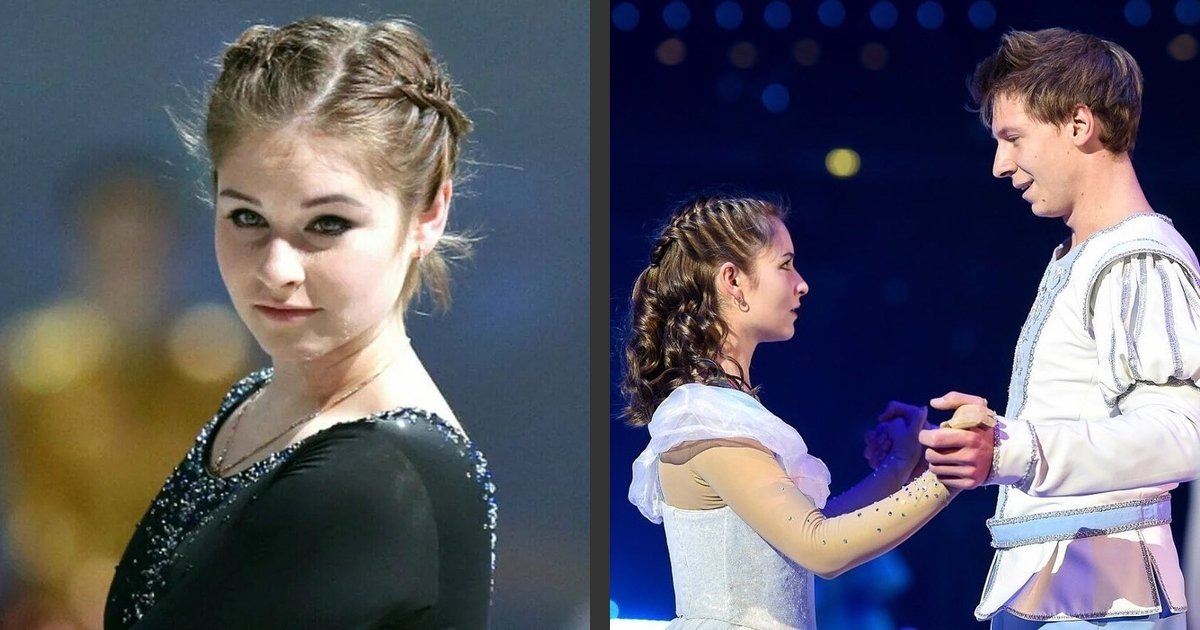    Юная чемпионка на пике своей славы.