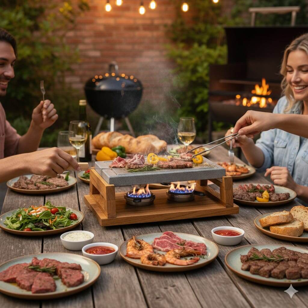 Настольный каменный гриль Etna Stone Grill