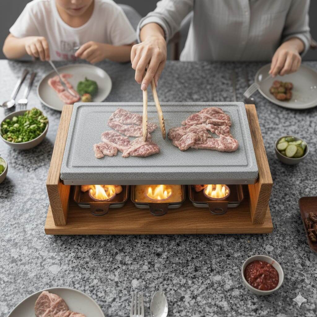 Настольный каменный гриль Etna Stone Grill