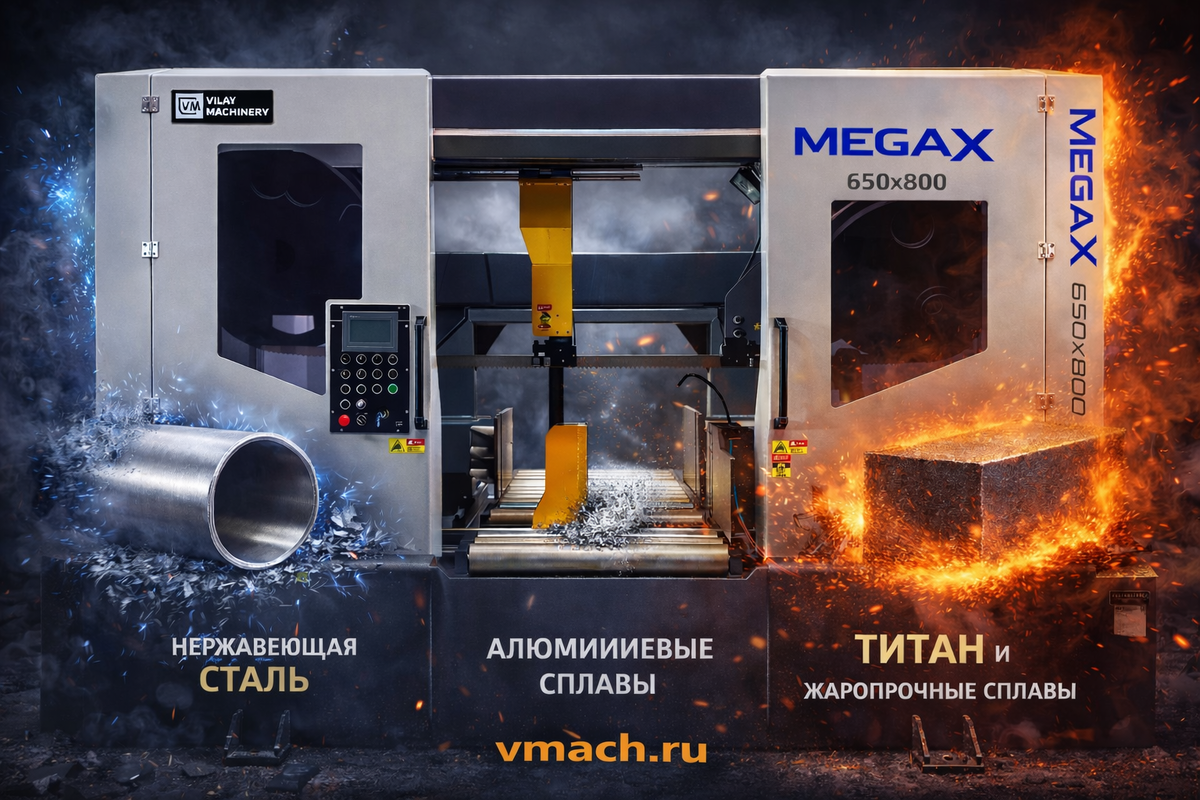 Ленточнопильные станки для нержавеющих сталей