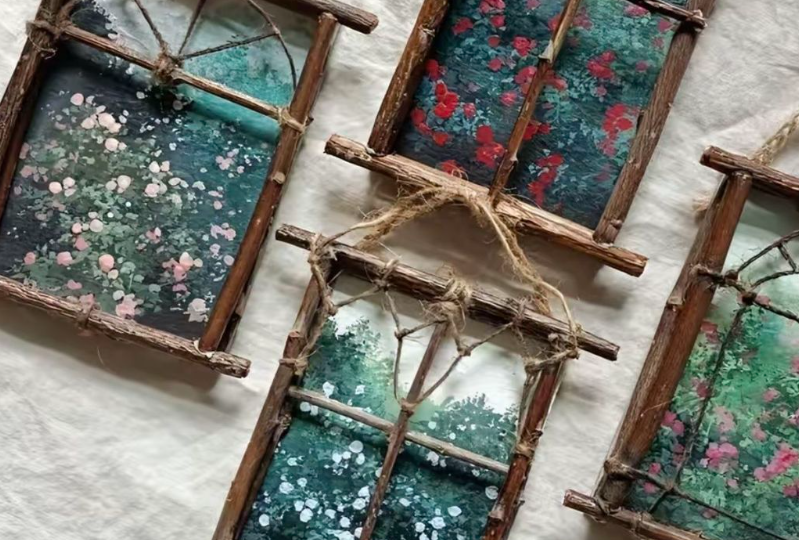 10+ картин из подручных материалов, которые вы можете сделать сами