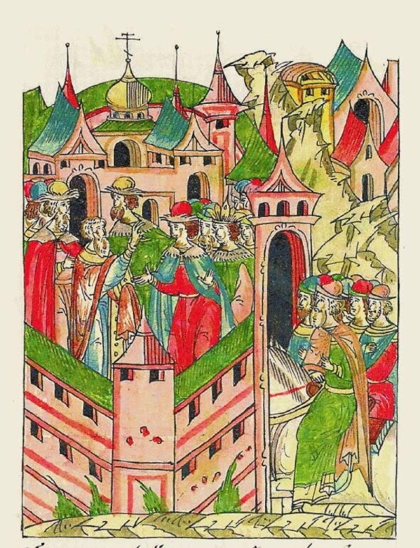 Обручение Марии и Ивана.