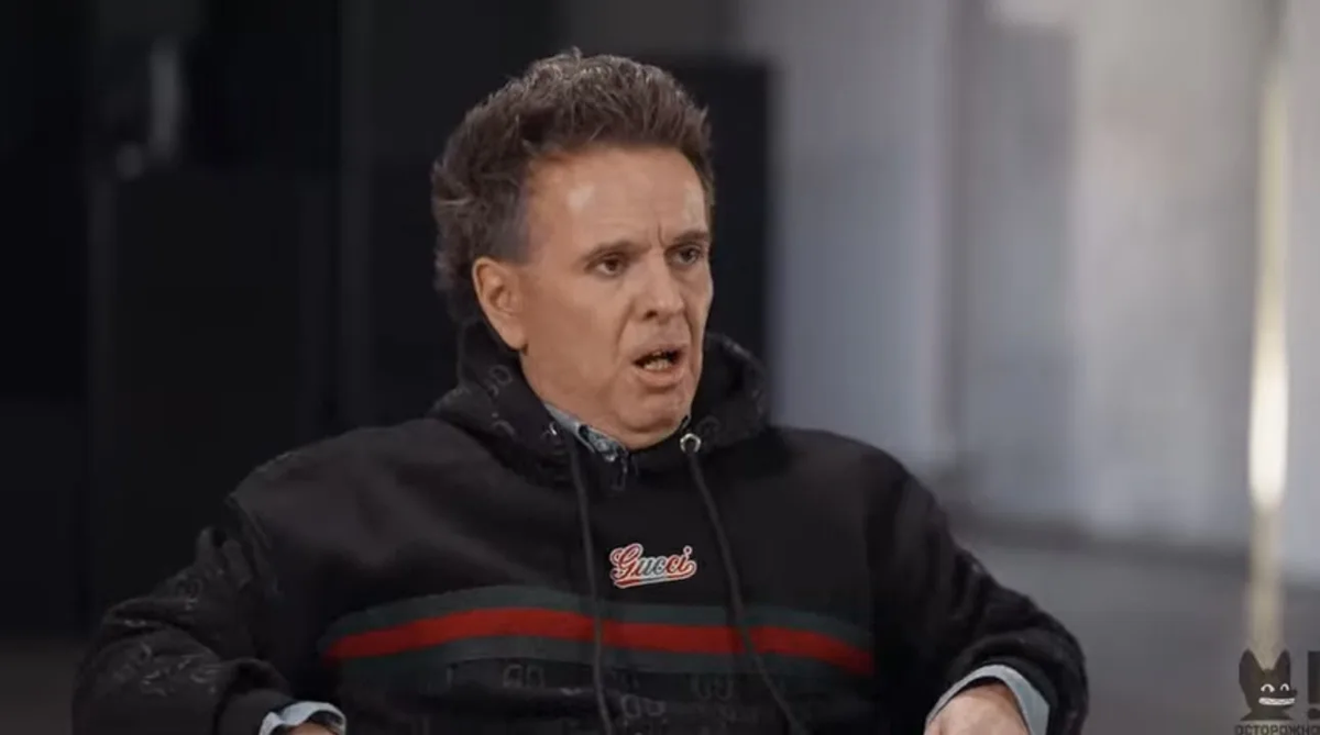 Фото: скриншот видео Андрей Губин на интервью у Собчак